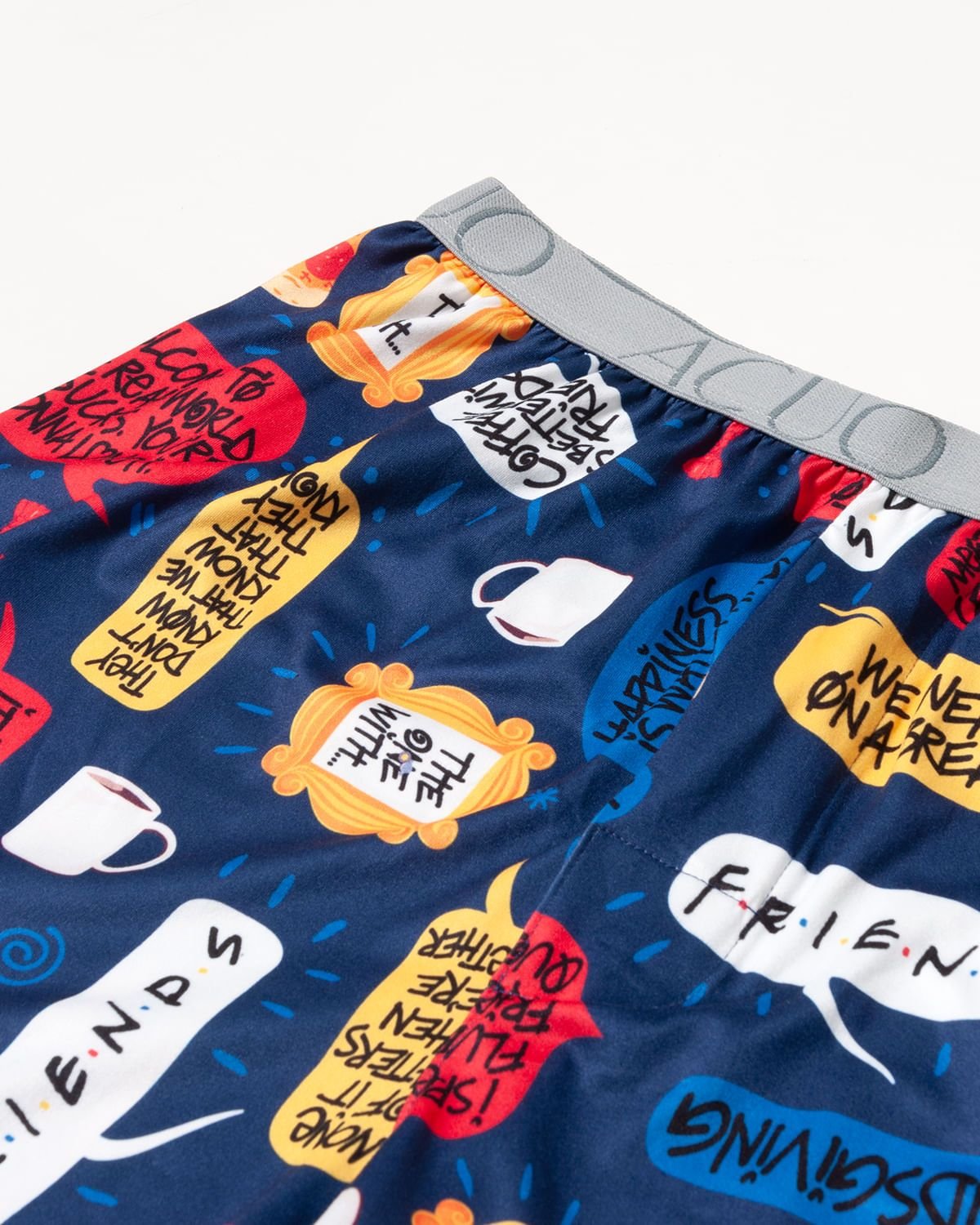 Samba-Canção Friends Acuo Skin Light Pizza