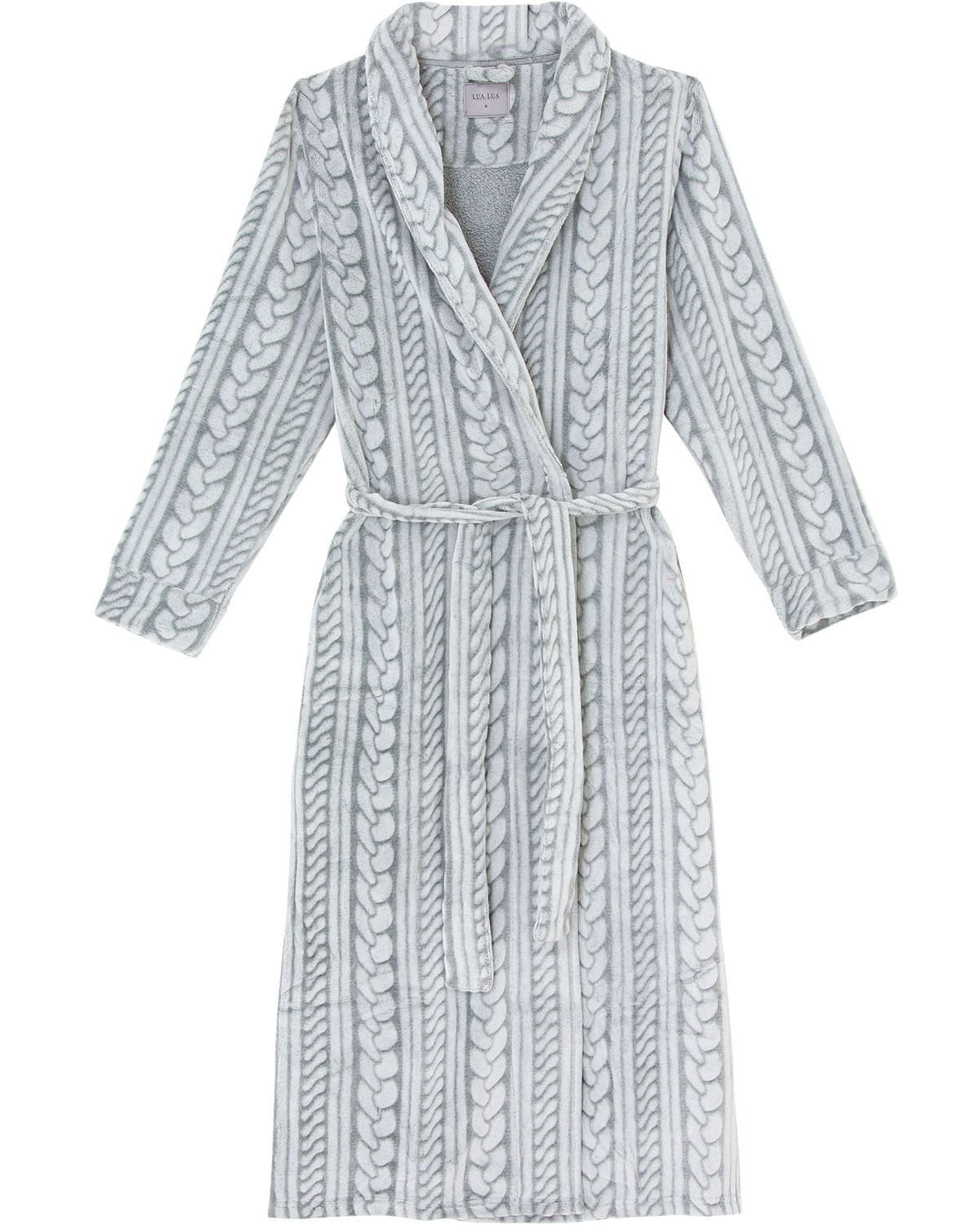 Robe Feminino Lua Luá Chambre Longo Fleece