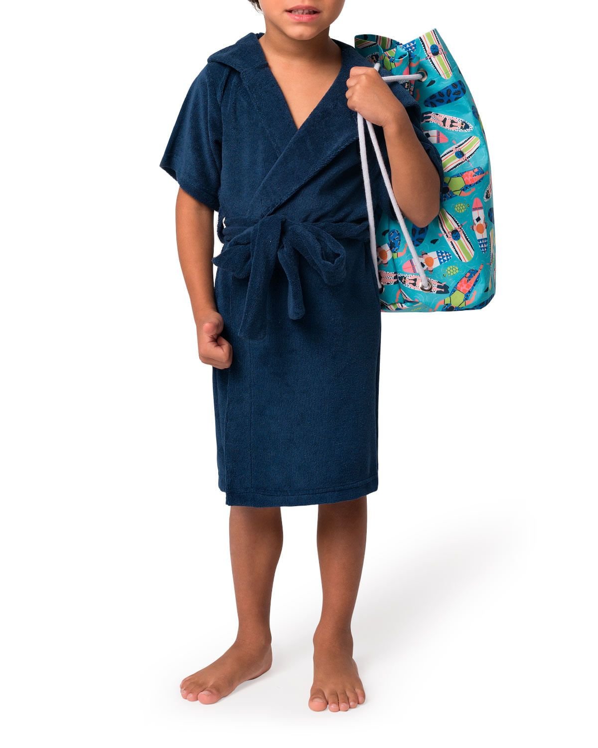 Roupão Infantil Atoalhado Toque