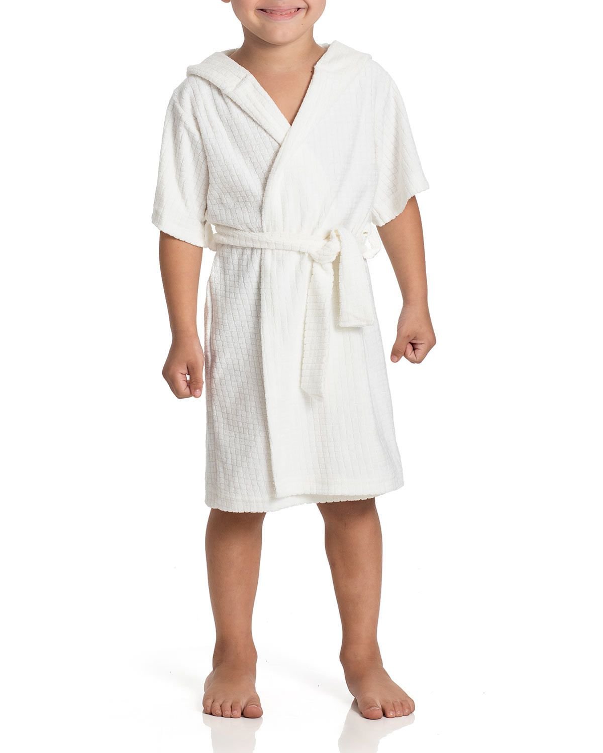 Robe Infantil Unisex Toque Atoalhado Girafa