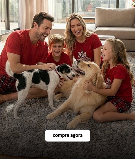 kit pijama familia xadrez vermelho